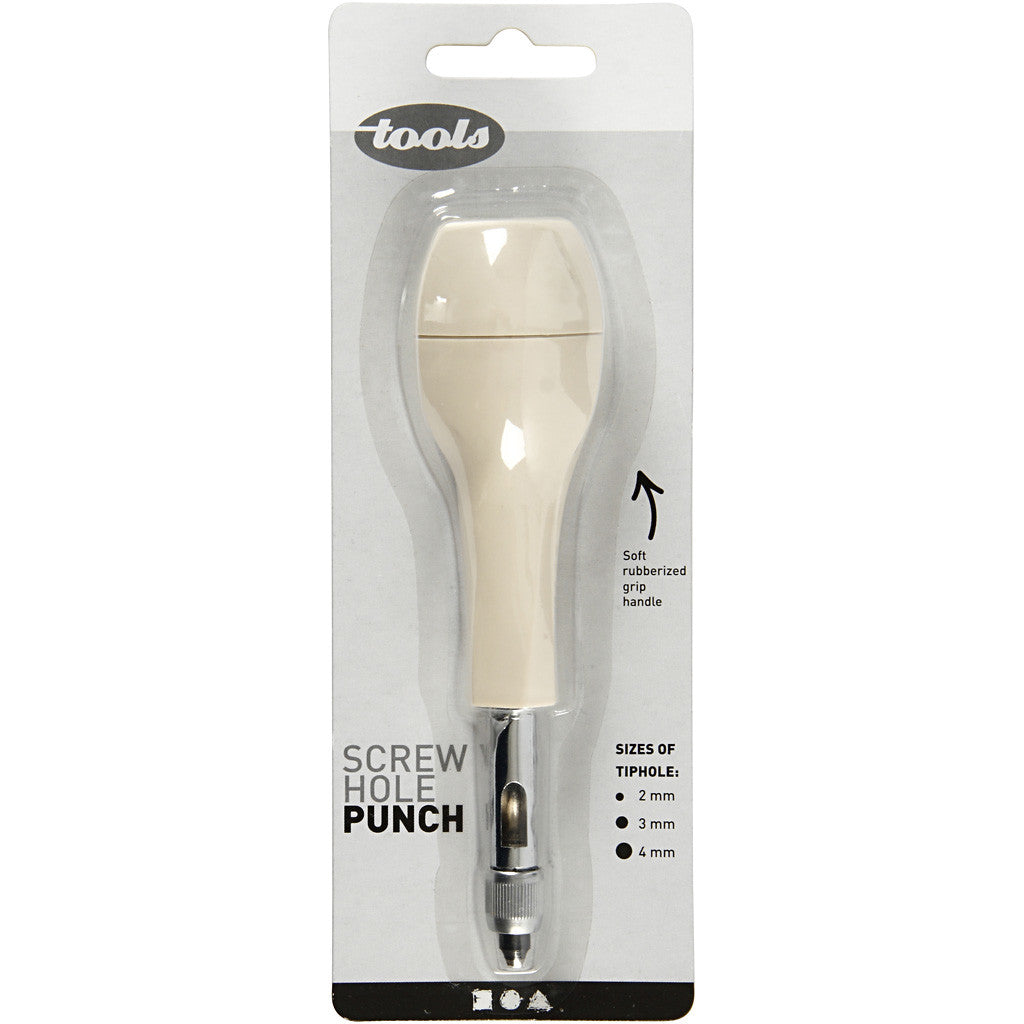 Skruvstans, Hålstl. 2+3+4 mm, 1 st. [HOB-11421]