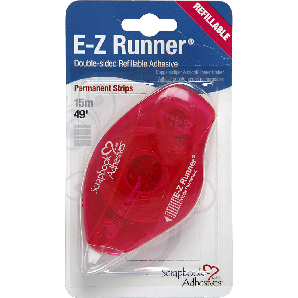 E-Z Runner®, Strips, permanent, B: 8 mm, 15 m/ 1 rl. [HOB-11541]