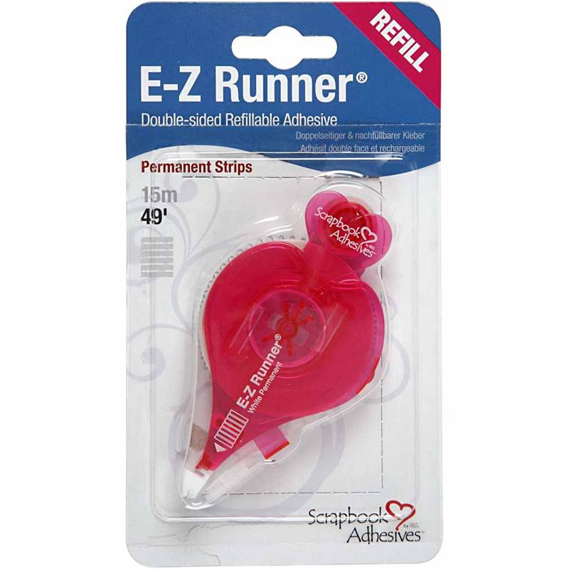 E-Z Runner® - refill, Strips, permanent, B: 8 mm, 15 m/ 1 rl. [HOB-11543]