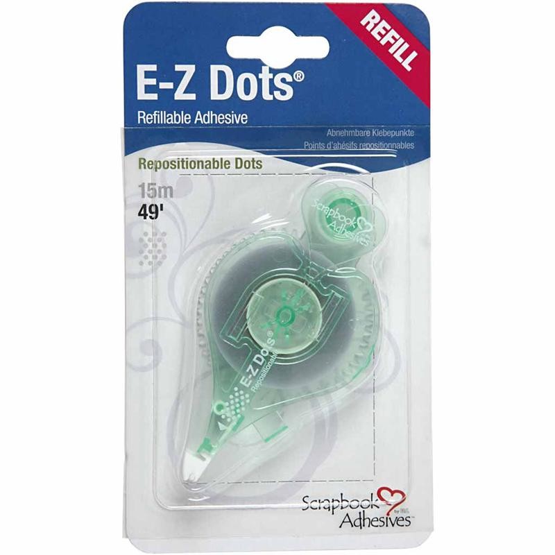 E-Z Runner® - refill, Prickar, non-permanent, B: 8 mm, 15 m/ 1 rl. [HOB-11556]