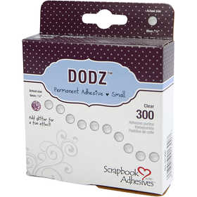 Dodz Adhesive Dots, Dia. 6 mm, tjocklek 0,5 mm, 300 st./ 1 förp. [HOB-11566]