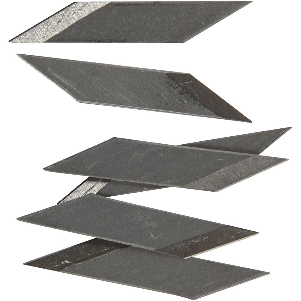 Knivblad till skalpell, B: 3 mm, 50 st./ 1 förp. [HOB-11604]