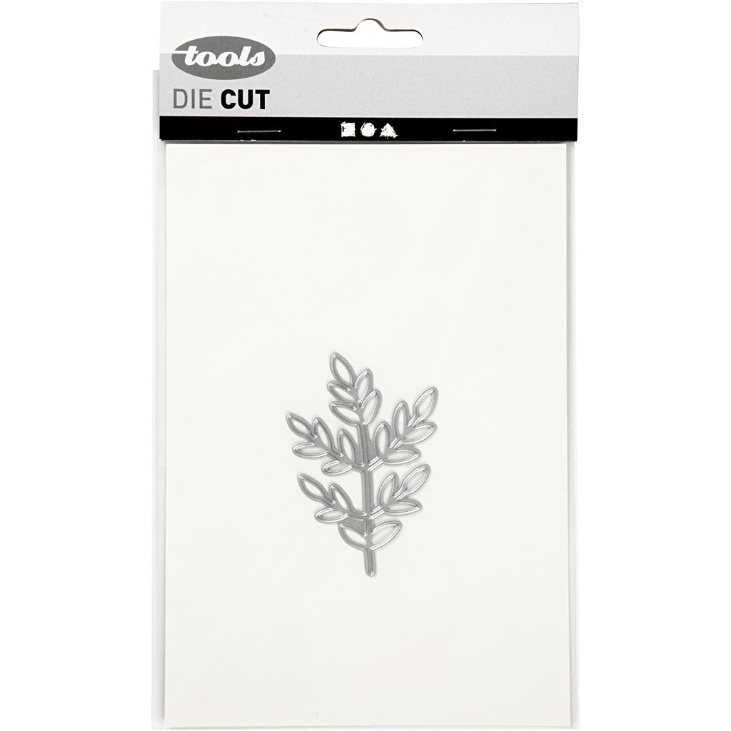 Skärschablon, kvist, stl. 4,4x6,5 cm, 1 st. [HOB-11789]