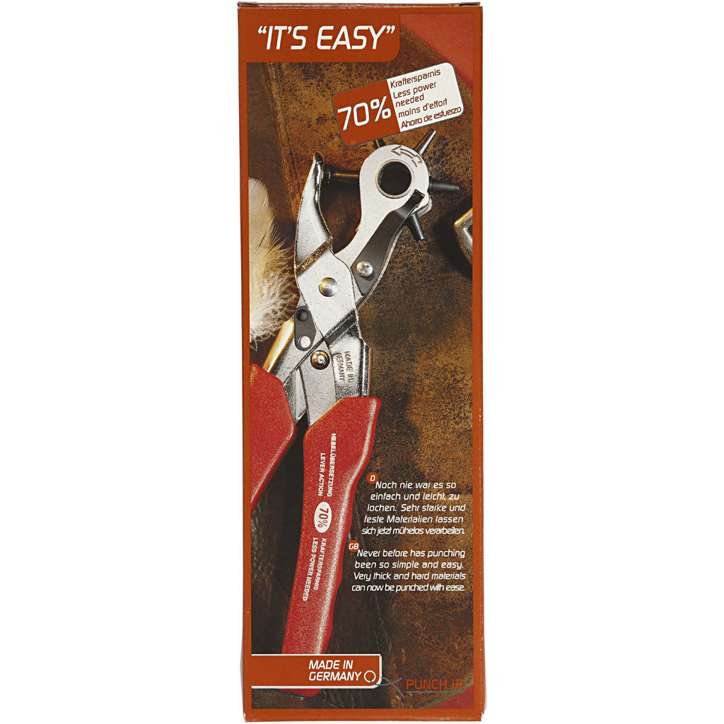 Håltång med utväxling, Dia. 2-4,5 mm, 1 st. [HOB-13146]