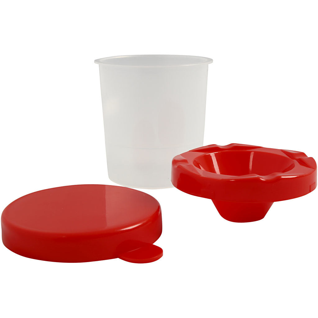 Penselburk, H: 8,5 cm, Dia. 8 cm, 250 ml, 15 st./ 1 förp. [HOB-13176]