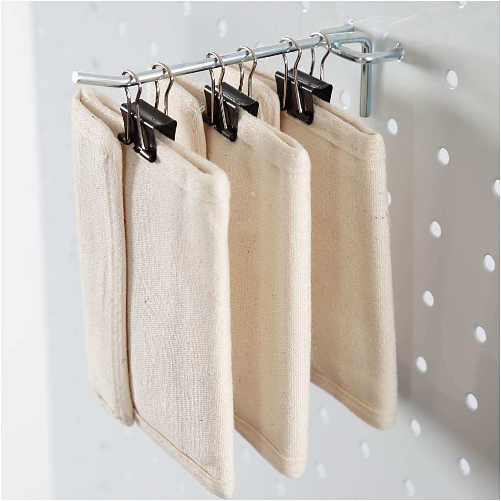 Clips, B: 19 mm, svart, 40 st./ 1 förp. [HOB-14208]