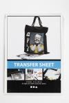 Transferark, ark 21,5x28 cm, till ljusa och mörka textilier, vit, 3 ark/ 1 förp. [HOB-207010]
