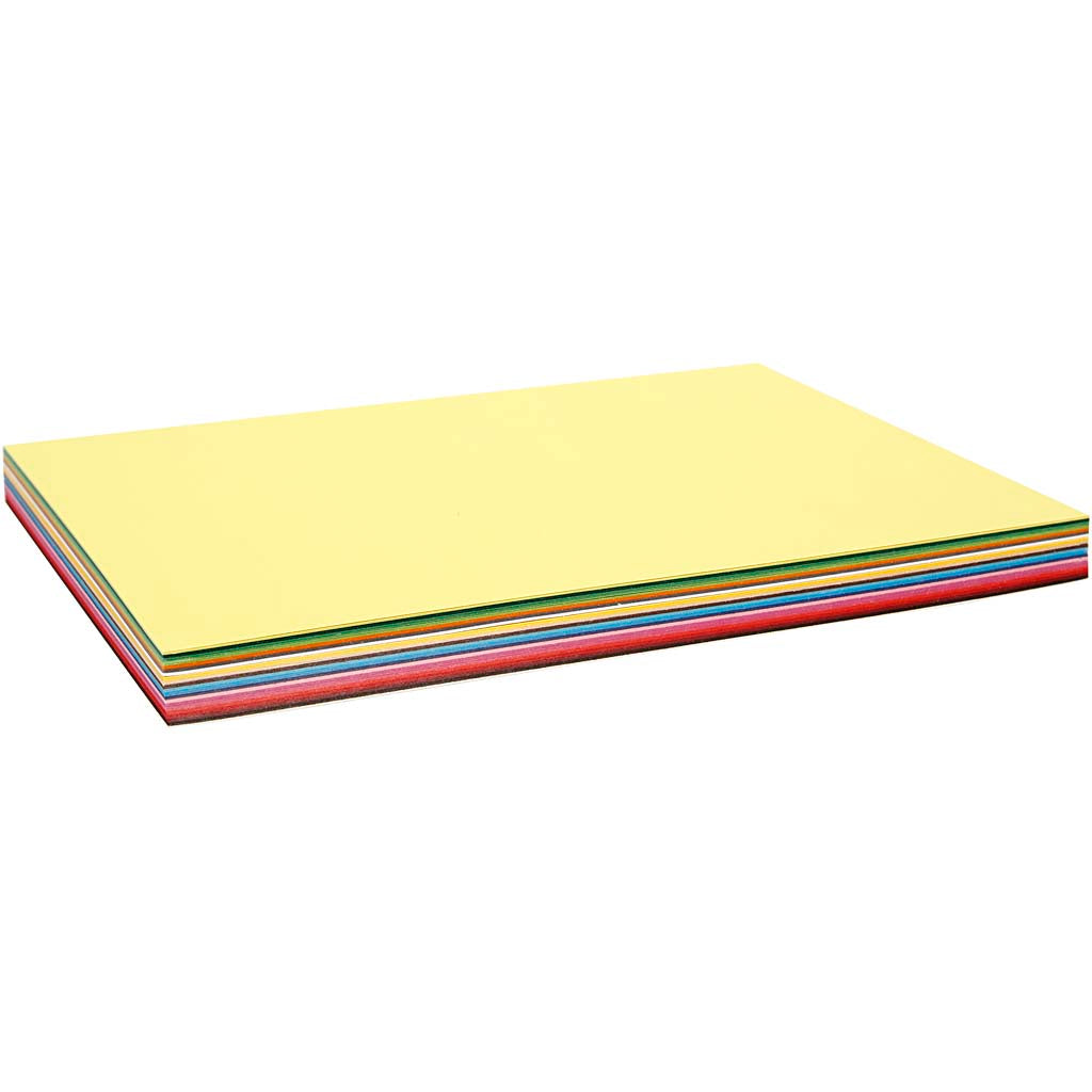 Creative Card, A5 148x210 mm,  180 g, asstd colours, 60mixed sheets [HOB214250]