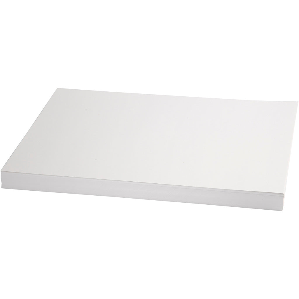 Färgad kartong, A3, ark 297x420 mm, 250 g, vit, 100 ark/ 1 förp. [HOB-21651]