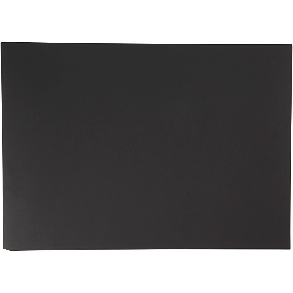 Färgad kartong, A3, ark 297x420 mm, 200 g, svart, 100 ark/ 1 förp. [HOB-21654]