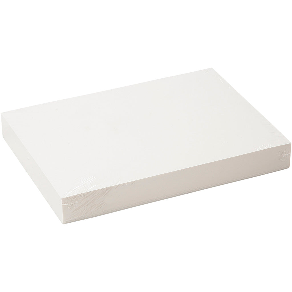Akvarellpapper, A5, ark 148x210 mm, 200 g, vit, 100 ark/ 1 förp. [HOB-22401]
