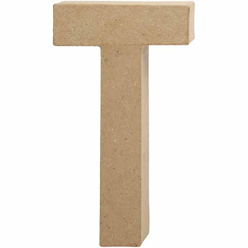 Letter, T, H: 20,5 cm, W: 11 cm, thickness 2,5 cm