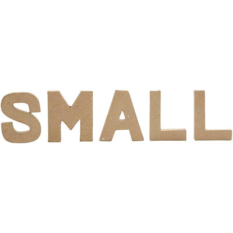 Pappbokstav, A, H: 10 cm, B: 9,5 cm, tjocklek 1,7 cm, 1 st. [HOB-26639]