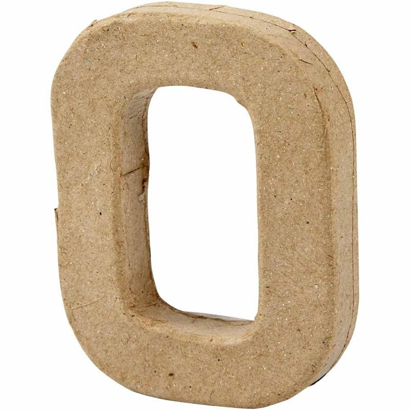 Pappsiffra, 0, H: 10 cm, B: 8 cm, tjocklek 2 cm, 1 st. [HOB-26677]