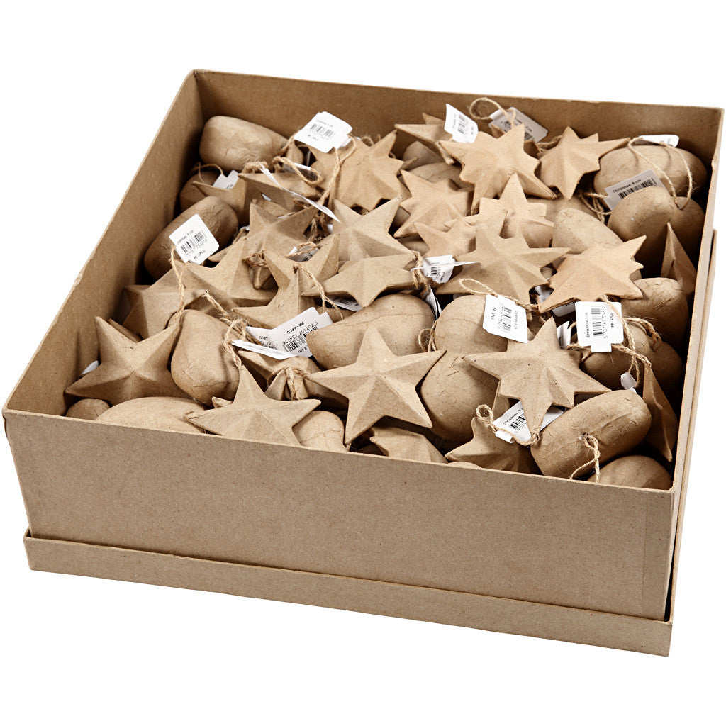 Julsortiment, Dia. 8 cm, 80 st./ 1 förp. [HOB-26788]