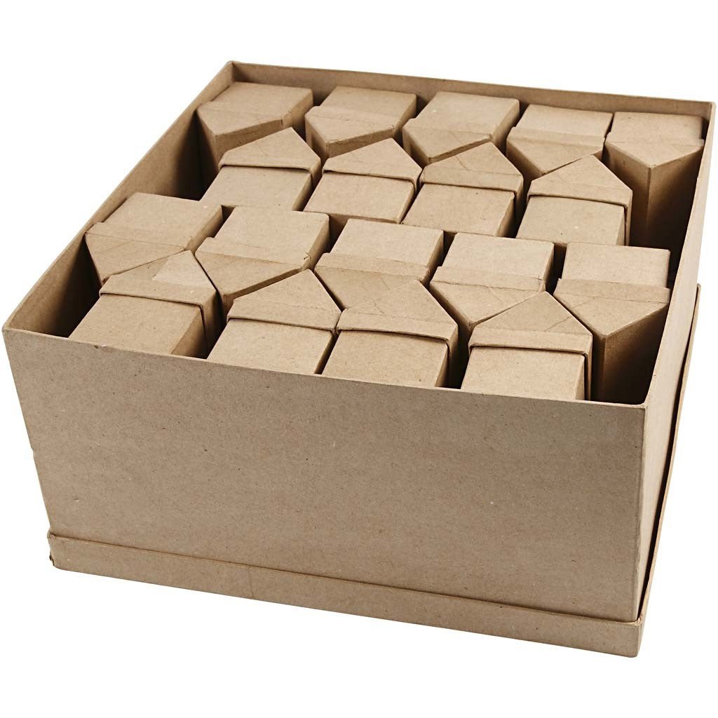 Hus, H: 10,5 cm, stl. 6x8,5 cm, 40 st./ 1 förp. [HOB-26799]