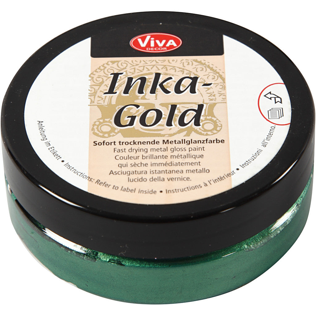 Inka Gold, emerald , 50 ml/ 1 burk [HOB-26920]