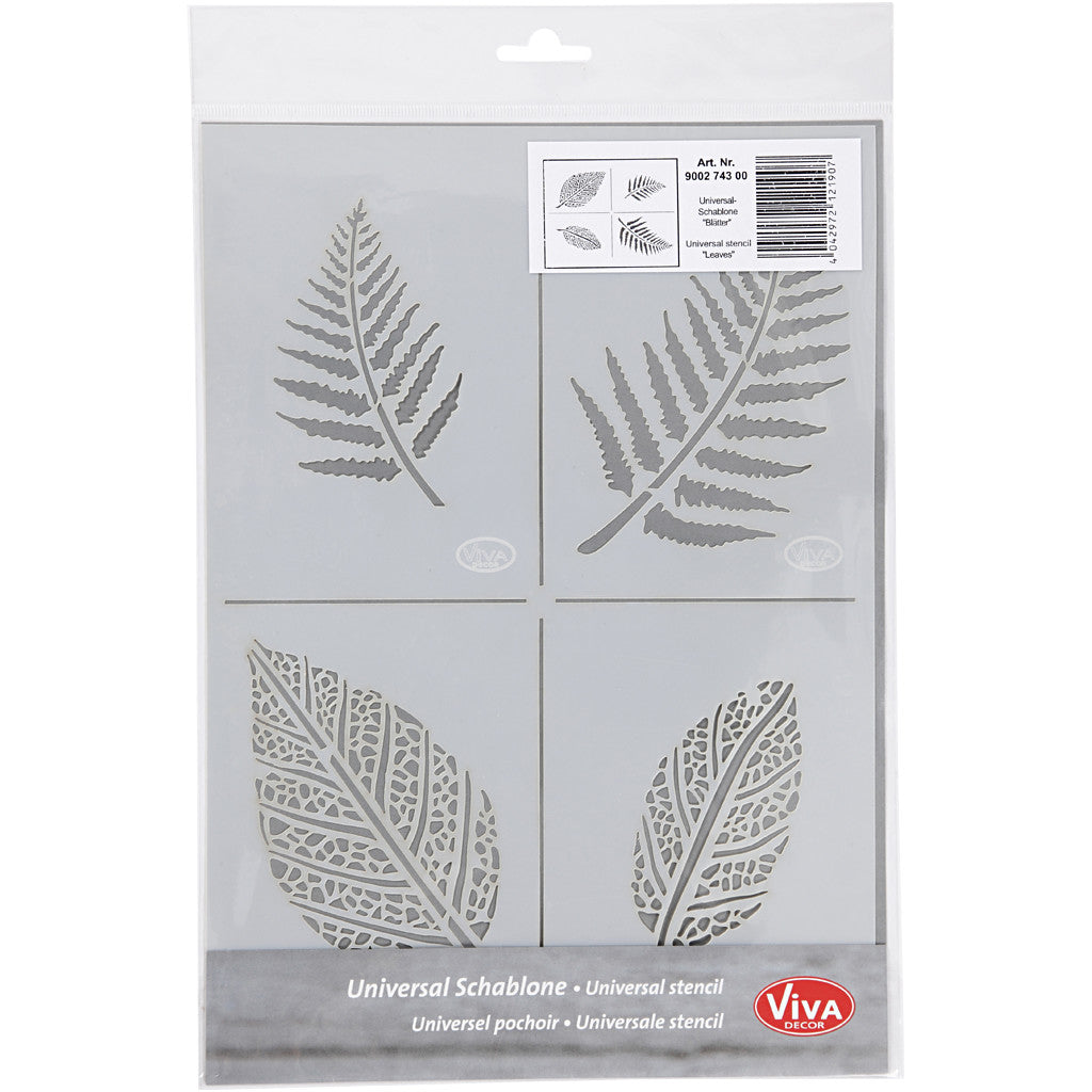 Stencil, blad, A4, ark 210x297 mm, 1 st. [HOB-26974]