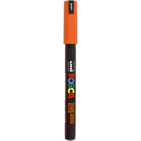 Posca Marker , nr. PC-1MR, spets 0,7 mm, extra fine, orange, 1 st. [HOB-272054]