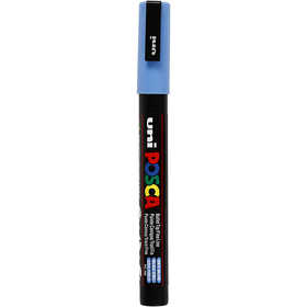 Posca Marker , nr. PC-3M, spets 0,9-1,3 mm, Fine, himmelsblå, 1 st. [HOB-274031]