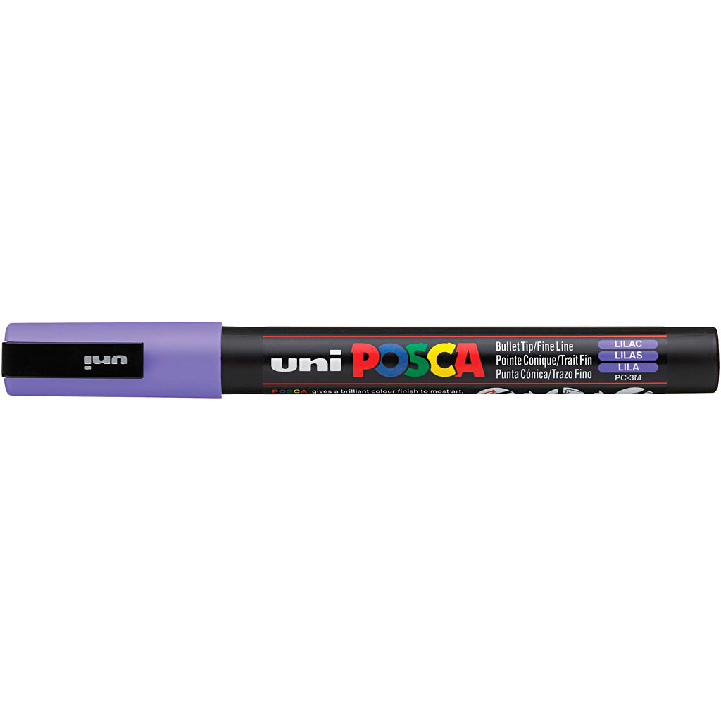 Posca Marker , nr. PC-3M, spets 0,9-1,3 mm, Fine, syren, 1 st. [HOB-274058]