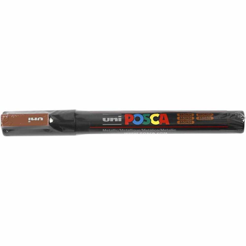 Posca Marker , nr. PC-3M, spets 0,9-1,3 mm, Fine, bronze, 1 st. [HOB-274820]