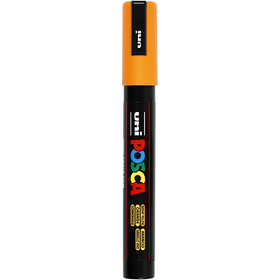 Posca Marker , nr. PC-5M, spets 2,5 mm, Medium, orange, 1 st. [HOB-276054]
