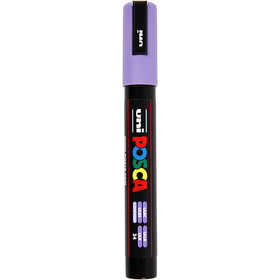 Posca Marker , nr. PC-5M, spets 2,5 mm, Medium, syren, 1 st. [HOB-276058]