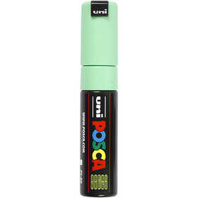 Posca Marker , nr. PC-8K, spets 8 mm, Broad, ljusgrön, 1 st. [HOB-278033]