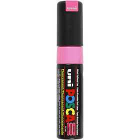Posca Marker , nr. PC-8K, spets 8 mm, Broad, fluo pink, 1 st. [HOB-278756]