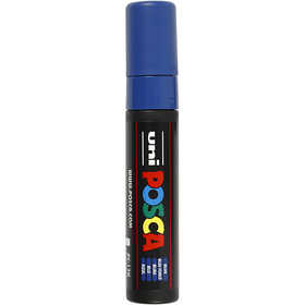 Posca Marker , nr. PC-17K, spets 15 mm, Extra broad, blå, 1 st. [HOB-279041]