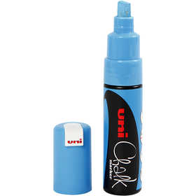 Chalk Marker, spets 8 mm, ljusblå, 1 st. [HOB-279957]