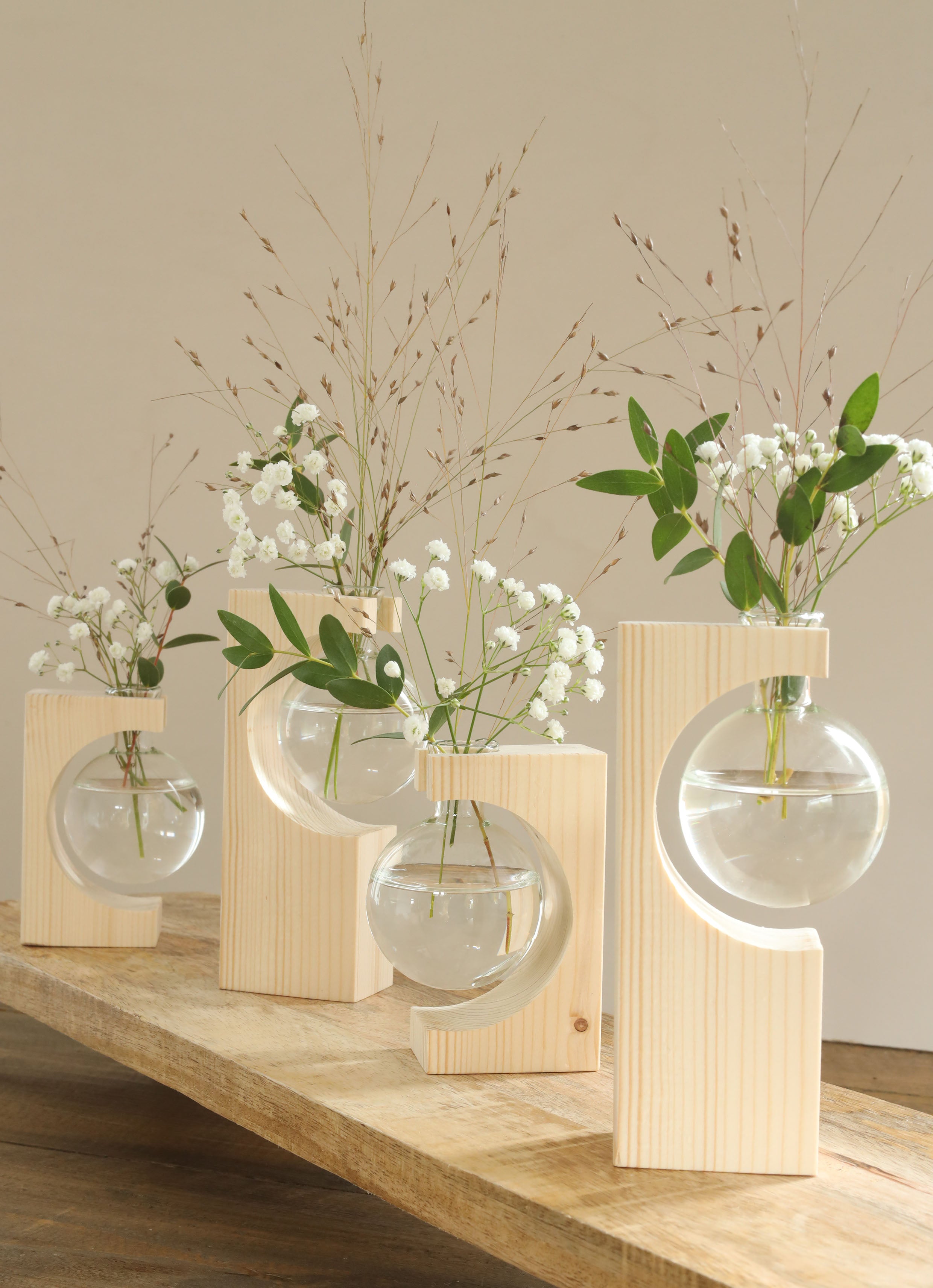 Bollvas Dori l.5,5 x b.4 x h.14,5cm (6 st) [IFS-28002]