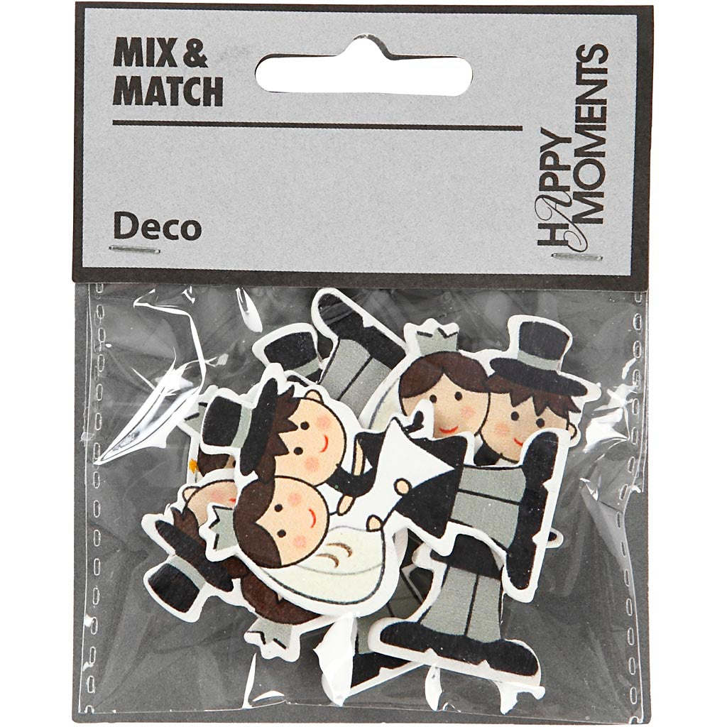 Brudpar, H: 50 mm, 4 st./ 1 förp. [HOB-282110]