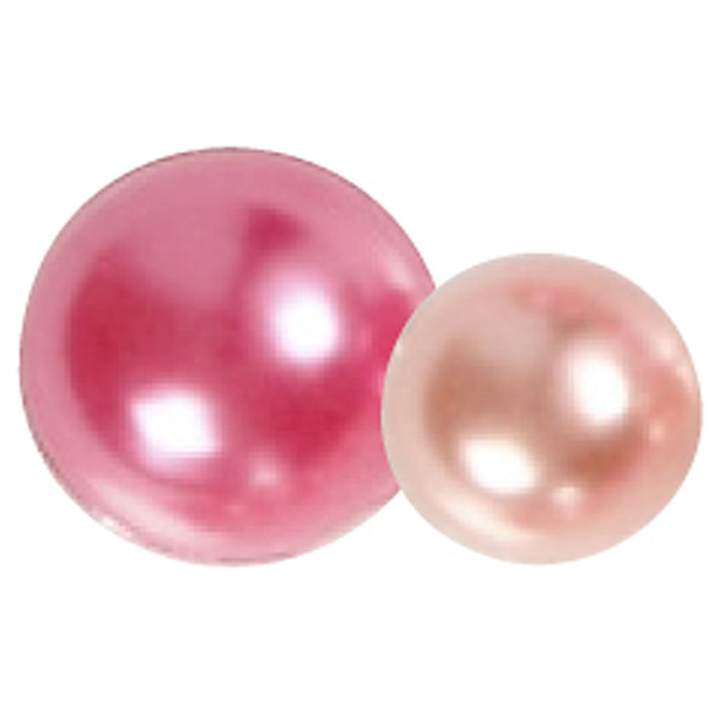 Rhinestones, stl. 2-8 mm, rosa, 140 st./ 1 förp. [HOB-28320]