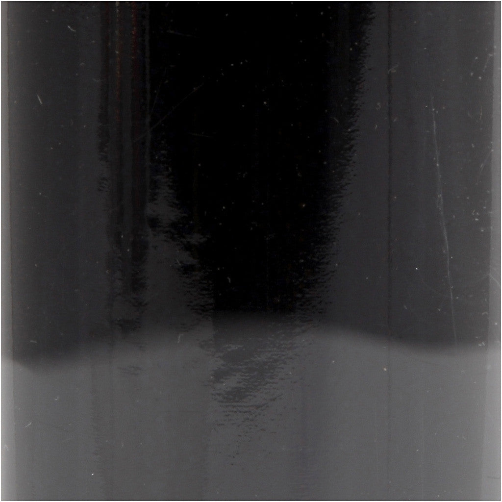 Dekorationsfolie, B: 15,5 cm, tjocklek 0,02 mm, svart, 50 cm/ 1 rl. [HOB-283571]