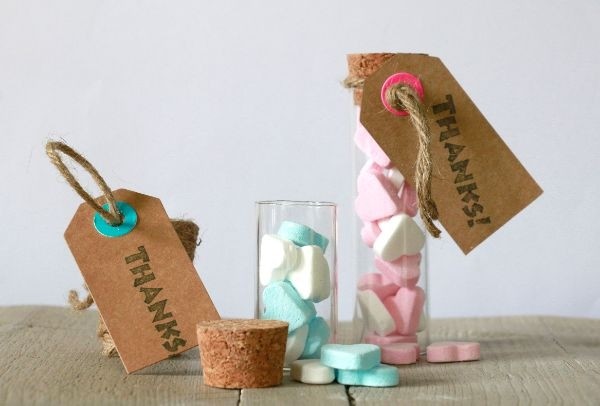 Glasrör med kork Ø3cm och 10cm högt (set med 12 st) [IFS-29142]