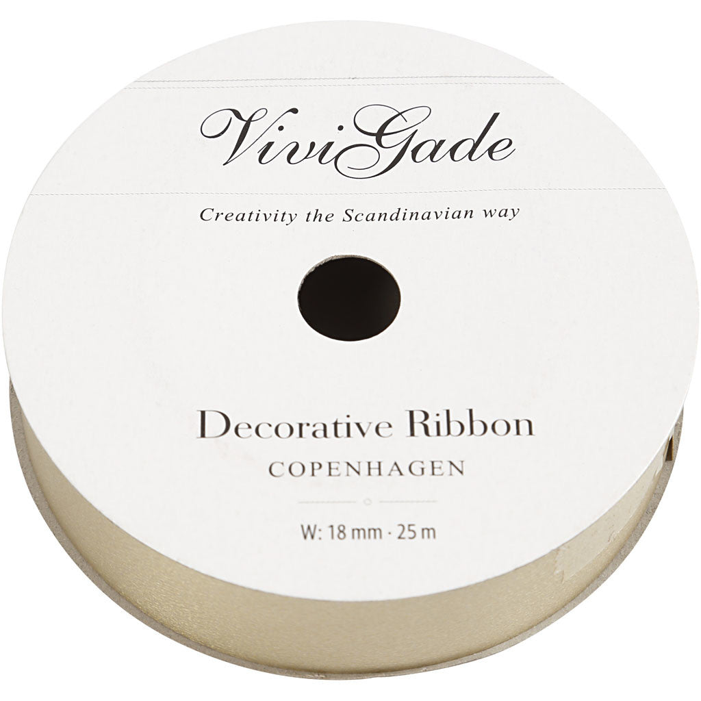Presentband, B: 18 mm, matt, guld, 25 m/ 1 rl. [HOB-20019]