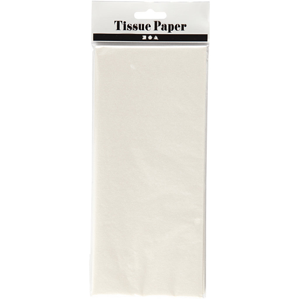 Silkespapper, ark 50x70 cm, 17 g, pärlemor, 6 ark/ 1 förp. [HOB-200910]