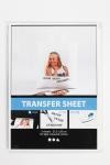 Transferark, ark 21,5x28 cm, till ljusa textilier, transparent, 5 ark/ 1 förp. [HOB-207090]