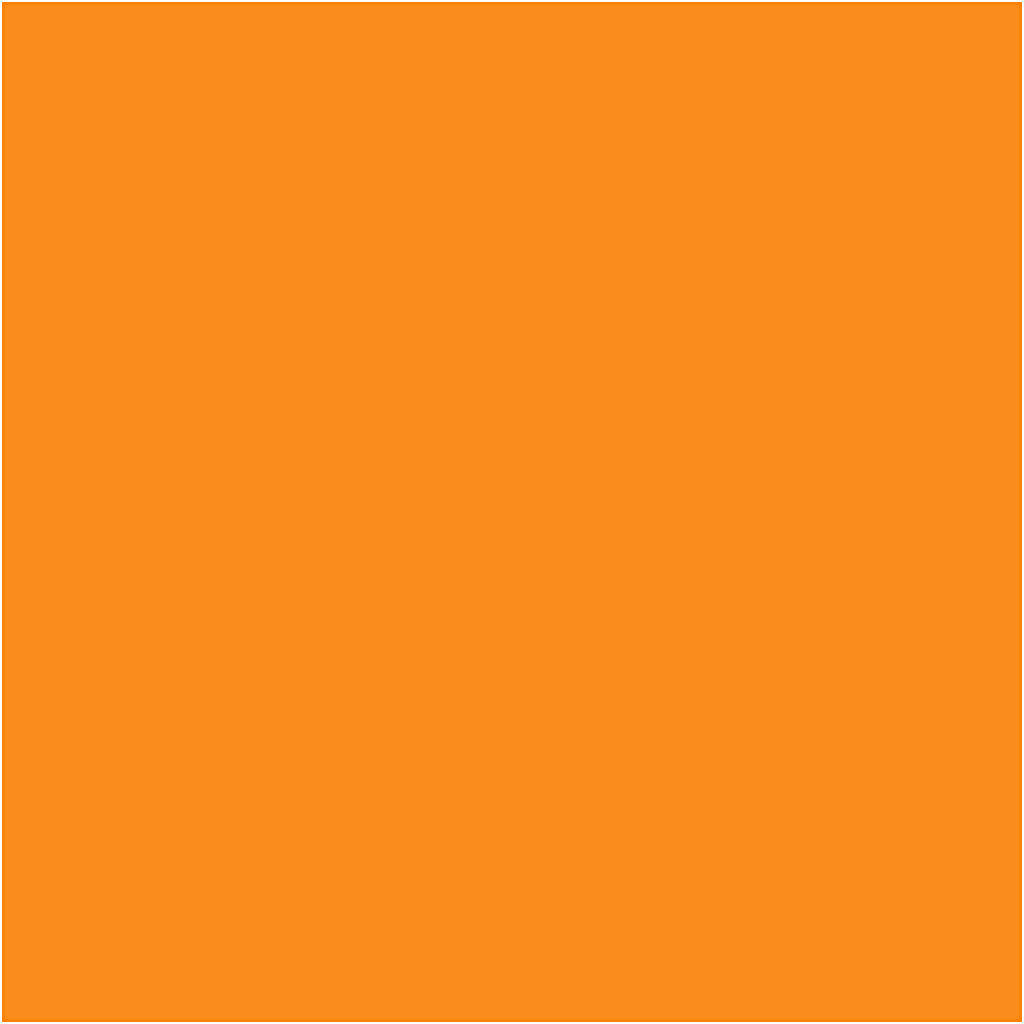 Färgad Kartong, A4, ark 210x297 mm, 180 g, orange, 20 ark/ 1 förp. [HOB-21113]