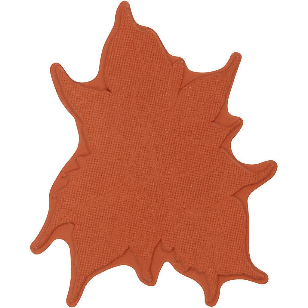 Gummistämpel, julstjärna, H: 5 mm, stl. 14x11 cm, 1 ark [HOB-21580]