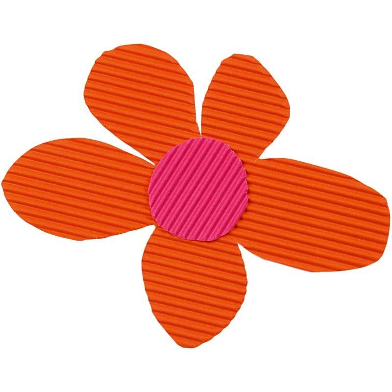 Wellpapp, ark 50x70 cm, 80 g, mixade färger, 15 ark/ 1 förp. [HOB-21926]