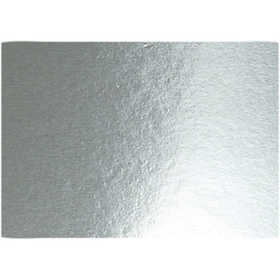 Metallkartong, A4, 210x297 mm, 280 g, silver, 10ark/ 1 förp. [HOB-220780]