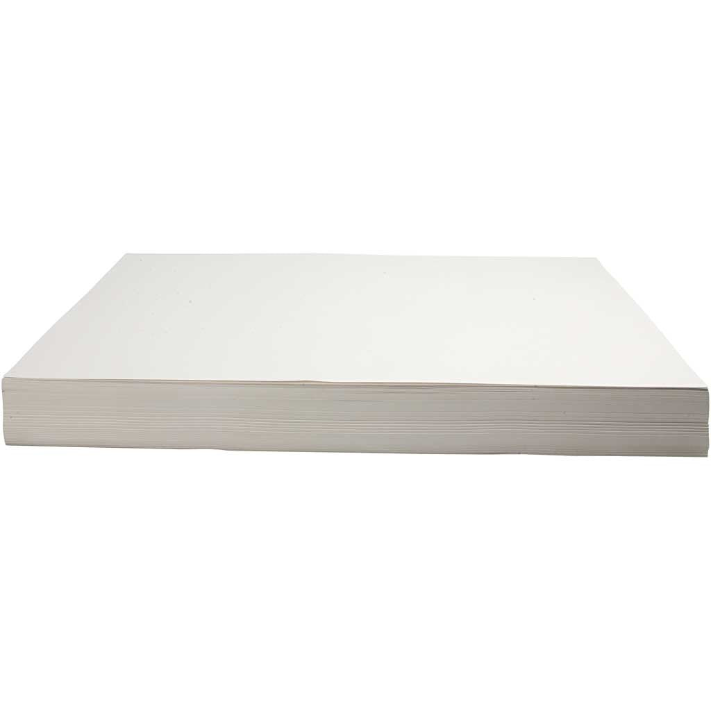 Kraftpapper, A2, 420x594 mm, 100 g, vit, 500ark/ 1 förp. [HOB-22144]