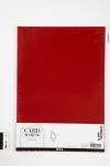 Vellumpapper, A4, ark 210x297 mm, 100 g, röd, 10 ark/ 1 förp. [HOB-224813]