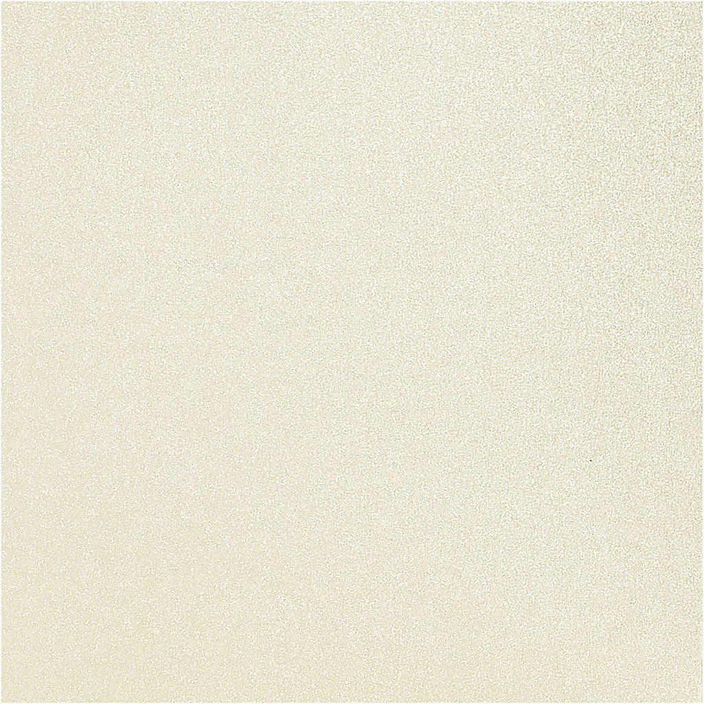 Kort och kuvert, kortstl. 10,5x15 cm, kuvertstl. 11,5x16,5 cm, pärlemor, 120+210 g, råvit, 4 set/ 1 förp. [HOB-23032]