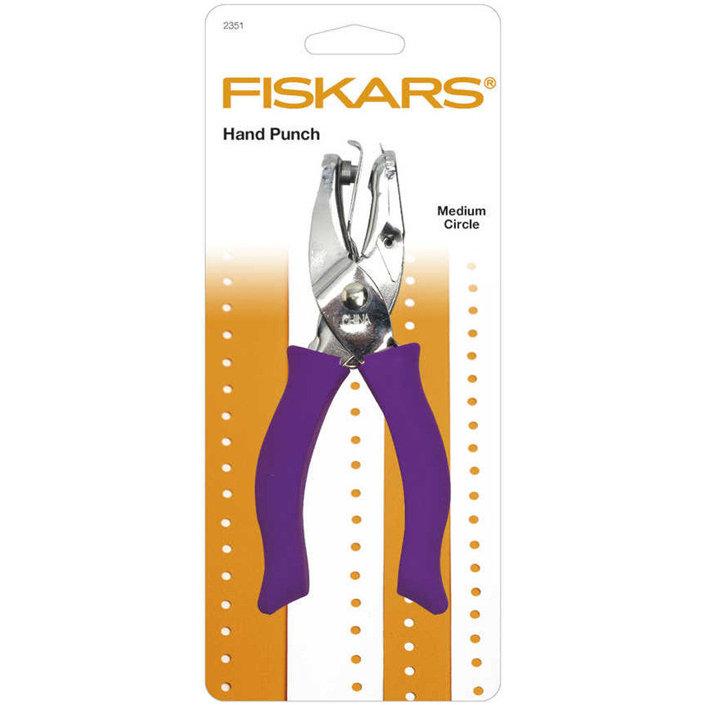 Fiskars Handstans, Medium Circle, Hålstl. 3 mm, 1 st. [HOB-2351]