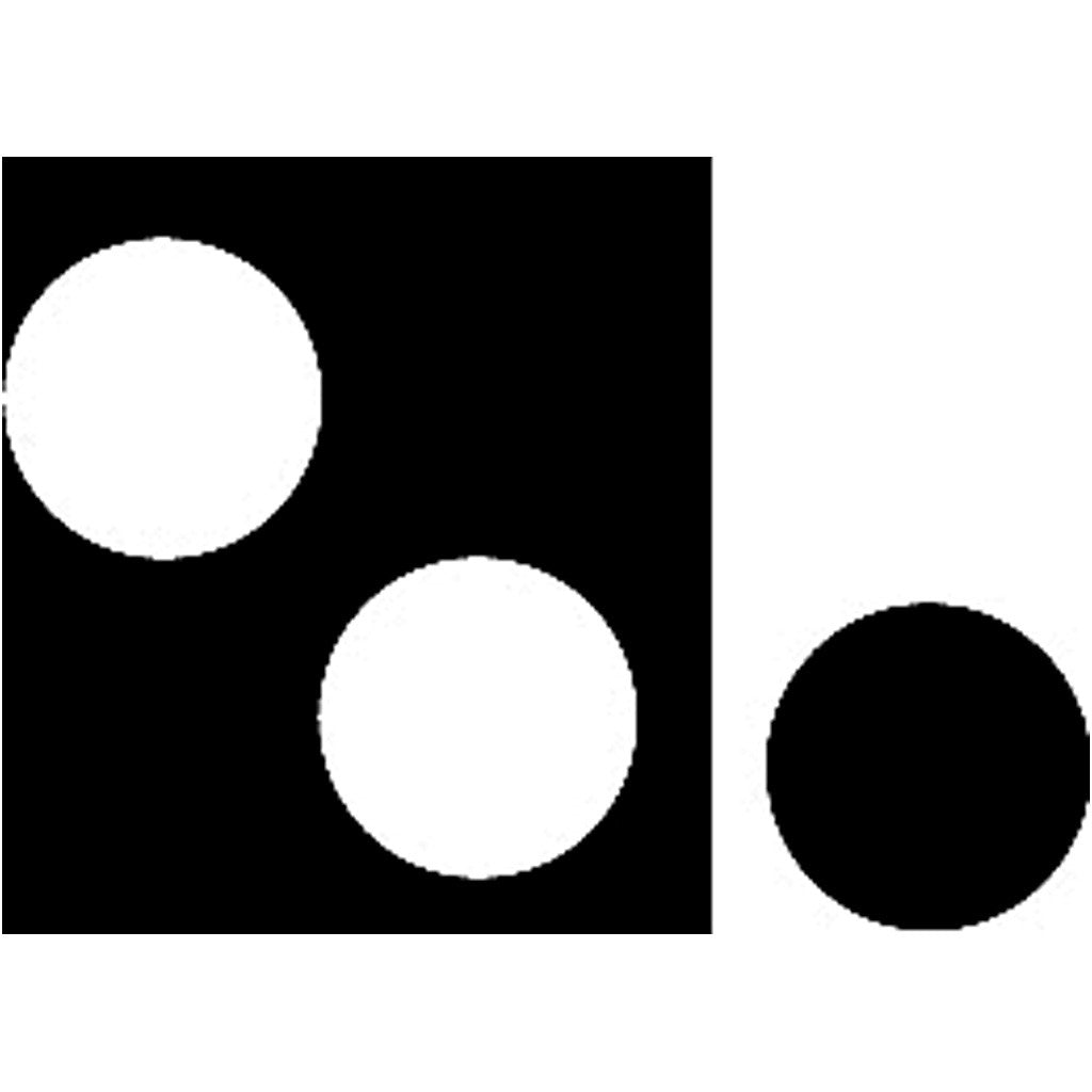 Fiskars Handstans, Large Circle, Hålstl. 6 mm, 1 st. [HOB-2352]