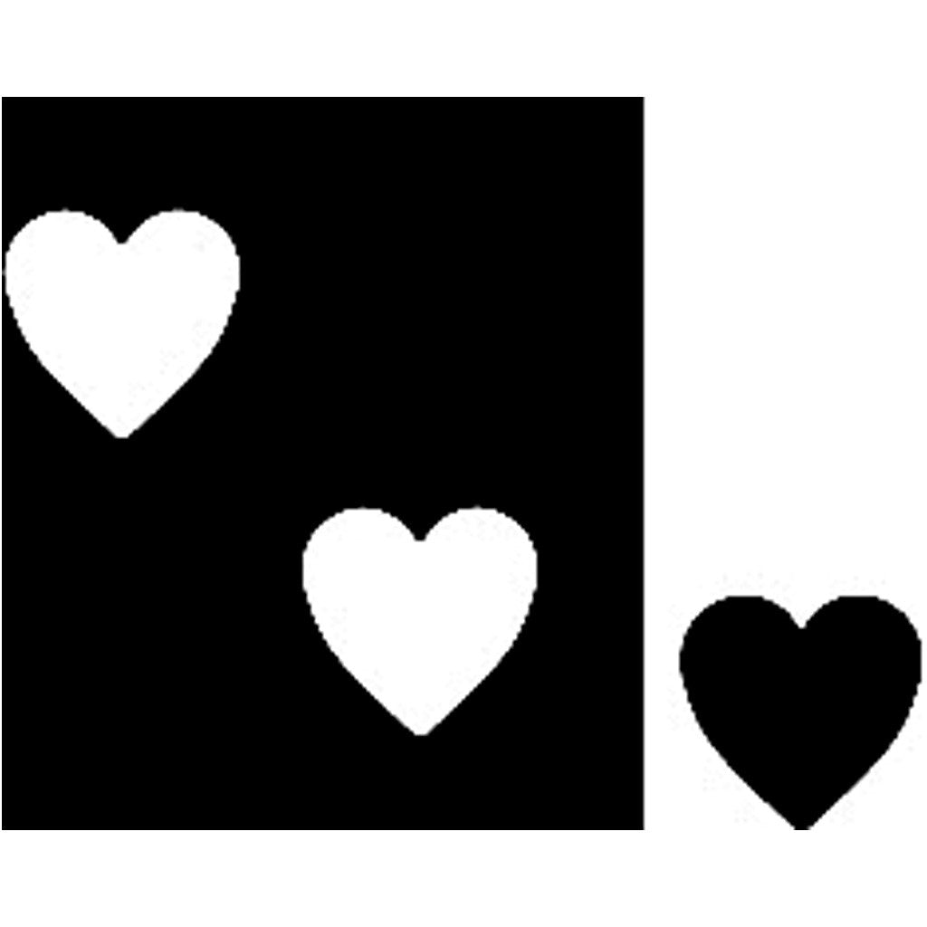 Fiskars Handstans, Heart, Hålstl. 5 mm, 1 st. [HOB-2360]